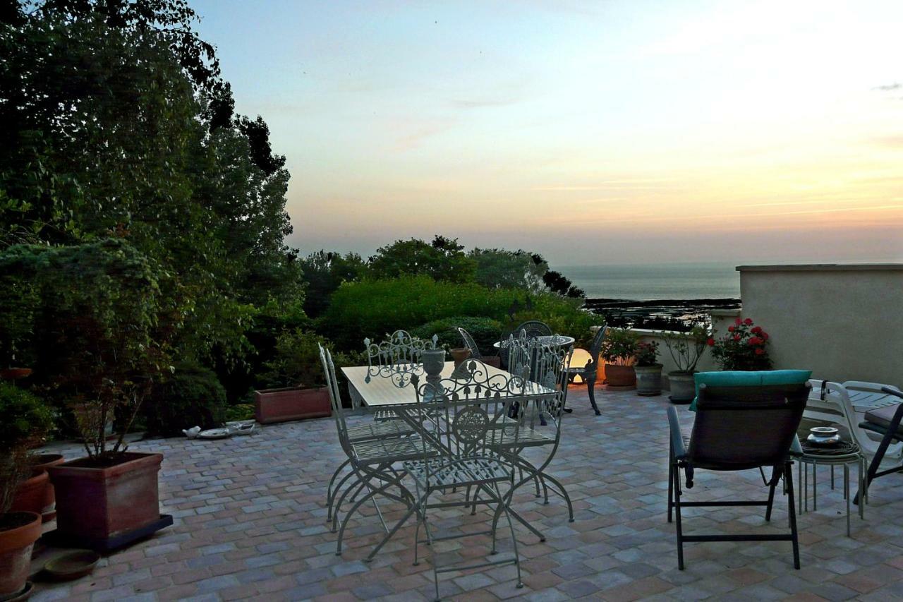 Appartement Terrasse Face Mer วิลเลอร์วิลล์ ภายนอก รูปภาพ