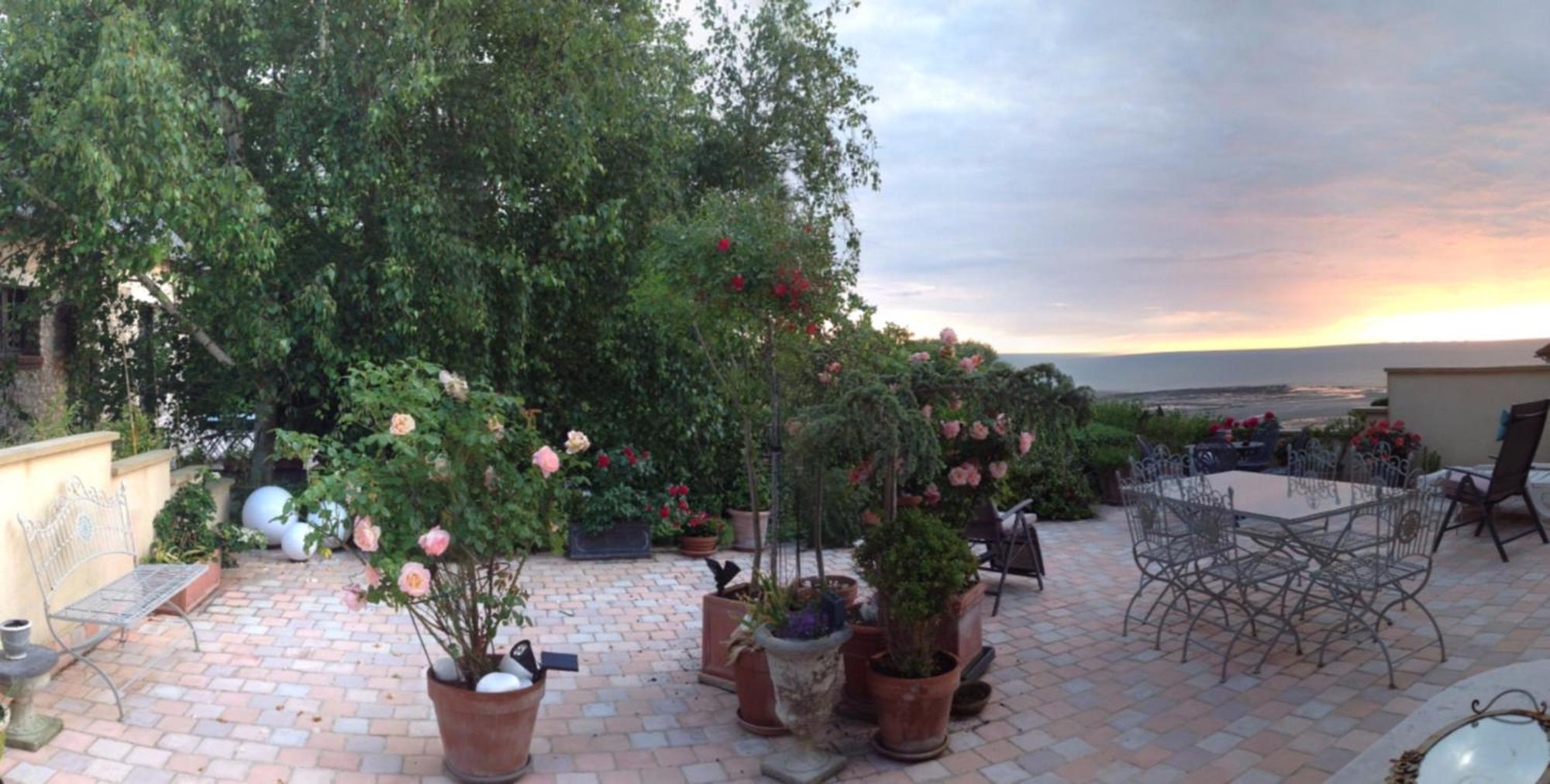 Appartement Terrasse Face Mer วิลเลอร์วิลล์ ภายนอก รูปภาพ